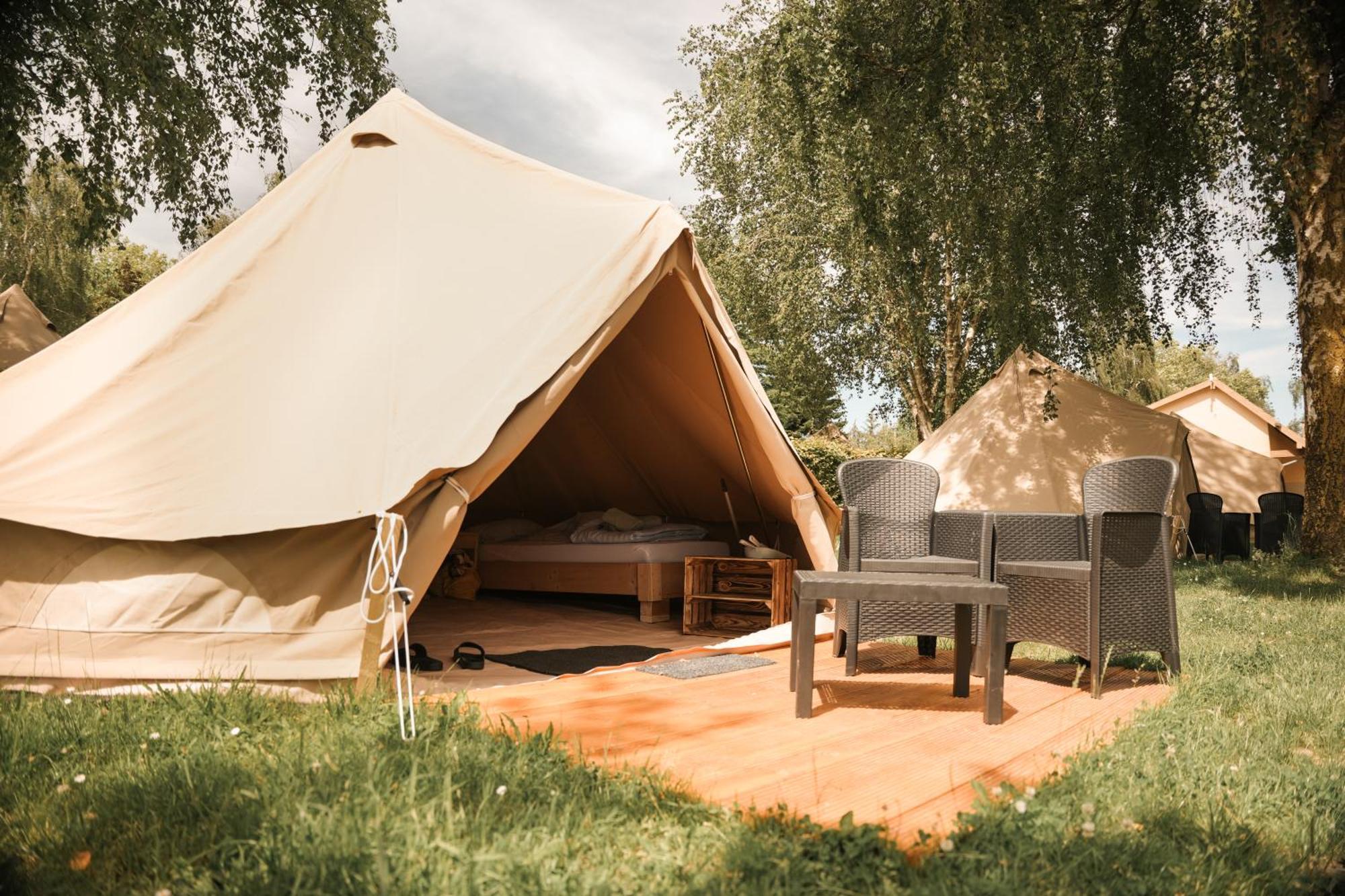 Belle Tent - Camping Belle-Vue แบร์ดอร์ฟ ภายนอก รูปภาพ